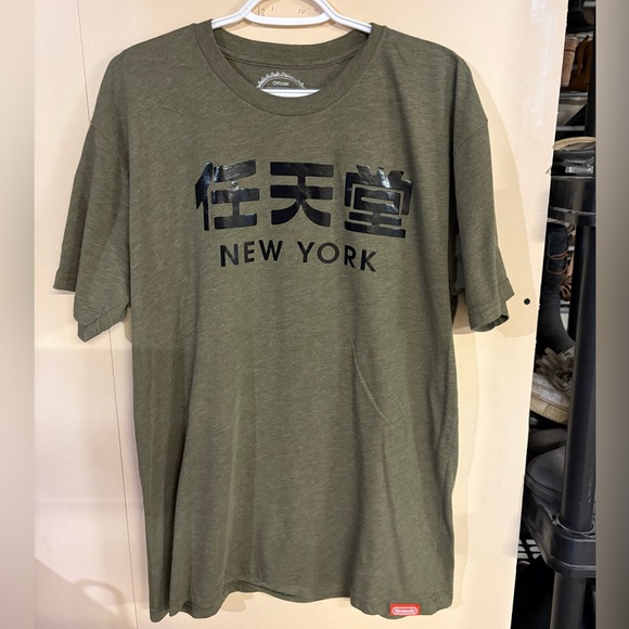 Nintendo Other - Nintendo Olive Green New York Tee